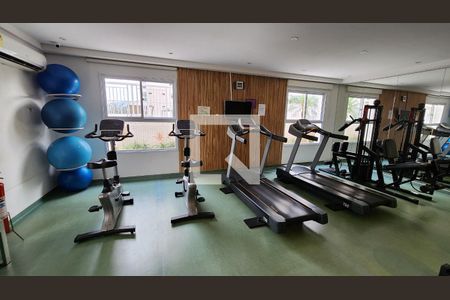 Apartamento para alugar com 48m², 1 quarto e 1 vaga Apartamento para alugar com 48m², 1 quarto e 1 vagaÁrea comum - Academia