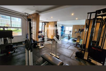 Apartamento para alugar com 48m², 1 quarto e 1 vaga Apartamento para alugar com 48m², 1 quarto e 1 vagaÁrea comum - Academia