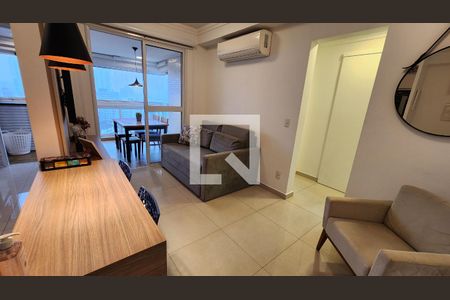 Apartamento para alugar com 48m², 1 quarto e 1 vaga Apartamento para alugar com 48m², 1 quarto e 1 vagaDetalhe Sala