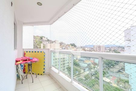 Varanda da Sala de apartamento para alugar com 3 quartos, 100m² em Engenho de Dentro, Rio de Janeiro