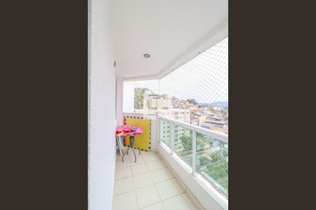 Varanda da Sala de apartamento para alugar com 3 quartos, 100m² em Engenho de Dentro, Rio de Janeiro