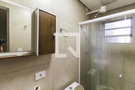 Studio para alugar com 30m², 1 quarto e sem vaga Studio para alugar com 30m², 1 quarto e sem vagaBanheiro