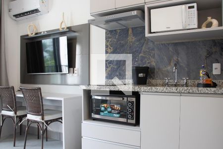 Studio para alugar com 28m², 1 quarto e sem vaga Studio para alugar com 28m², 1 quarto e sem vagaCozinha