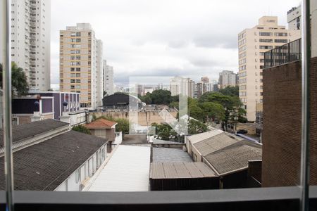 Studio para alugar com 28m², 1 quarto e sem vaga Studio para alugar com 28m², 1 quarto e sem vagaVista da Varanda
