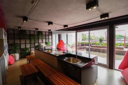 Studio à venda com 24m², 1 quarto e sem vagaLavanderia