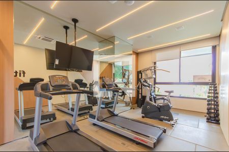 Apartamento à venda com 40m², 1 quarto e sem vaga Apartamento à venda com 40m², 1 quarto e sem vagaÁrea comum - Academia