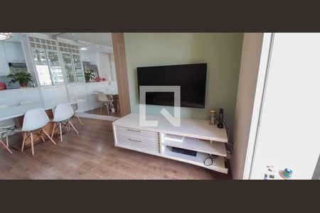Sala de Estar de apartamento para alugar com 3 quartos, 74m² em Umuarama, Osasco