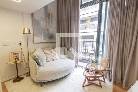 Sala de apartamento à venda com 1 quarto, 26m² em Vila Mariana, São Paulo