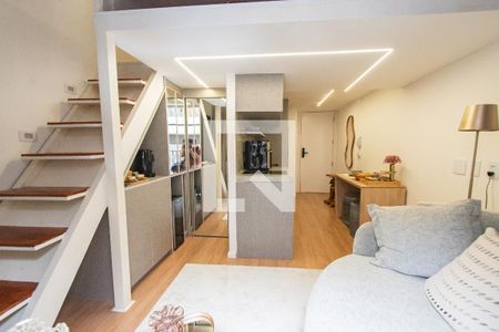 Sala de apartamento à venda com 1 quarto, 26m² em Vila Mariana, São Paulo