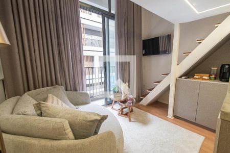 Sala de apartamento à venda com 1 quarto, 26m² em Vila Mariana, São Paulo