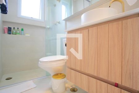 Banheiro da Suíte de apartamento para alugar com 2 quartos, 55m² em Vila Matilde, São Paulo