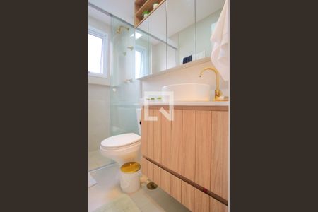 Banheiro da Suíte de apartamento para alugar com 2 quartos, 55m² em Vila Matilde, São Paulo