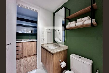 Studio à venda com 25m², 1 quarto e sem vagaBanheiro