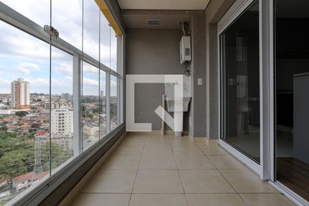 Sacada da Sala de apartamento para alugar com 2 quartos, 54m² em Centro, Mogi das Cruzes
