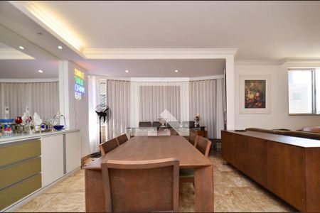 Sala ambientes de apartamento à venda com 4 quartos, 163m² em Lourdes, Belo Horizonte