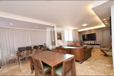 Sala ambientes de apartamento à venda com 4 quartos, 163m² em Lourdes, Belo Horizonte