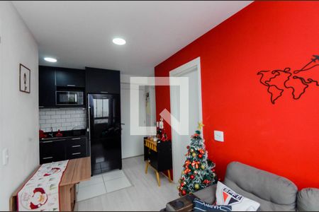Sala de apartamento para alugar com 2 quartos, 36m² em Vila das Bandeiras, Guarulhos