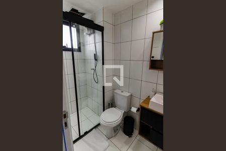Studio à venda com 28m², 1 quarto e sem vaga Studio à venda com 28m², 1 quarto e sem vagaBanheiro da Suíte