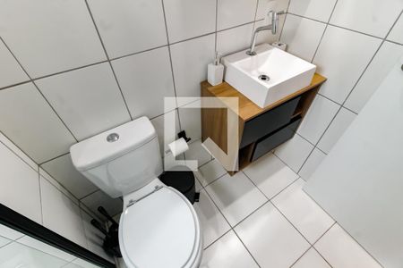 Studio à venda com 28m², 1 quarto e sem vaga Studio à venda com 28m², 1 quarto e sem vagaBanheiro da Suíte