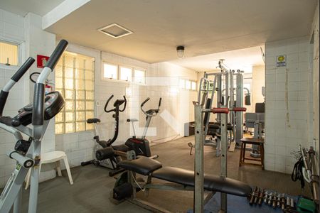 Apartamento para alugar com 37m², 1 quarto e 1 vaga Apartamento para alugar com 37m², 1 quarto e 1 vagaÁrea comum - Academia