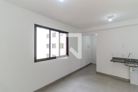 Sala de apartamento para alugar com 1 quarto, 28m² em Campos Elíseos, São Paulo