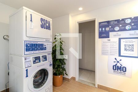 Apartamento para alugar com 28m², 1 quarto e sem vagaLavanderia