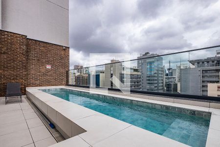 Studio à venda com 25m², 1 quarto e sem vaga Studio à venda com 25m², 1 quarto e sem vagaPiscina