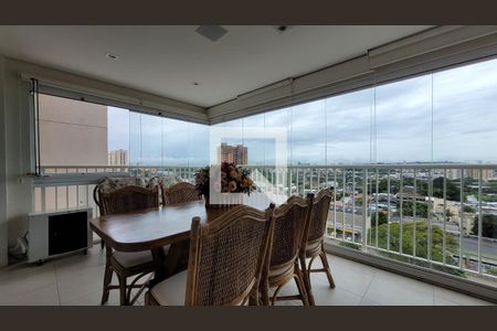 Sacada de apartamento à venda com 3 quartos, 124m² em Campestre, Santo André