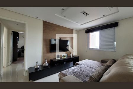 Sala de apartamento à venda com 3 quartos, 124m² em Campestre, Santo André