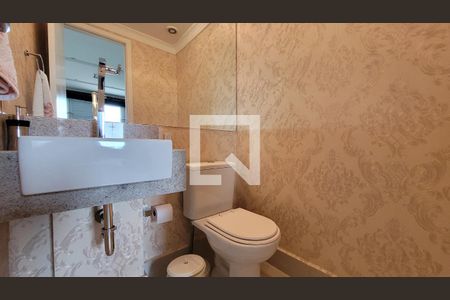 Lavabo de apartamento à venda com 3 quartos, 124m² em Campestre, Santo André