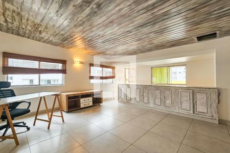 Sala 2 de apartamento para alugar com 4 quartos, 190m² em Vila Alzira, Guarujá