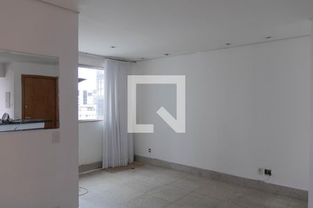 Sala de apartamento à venda com 2 quartos, 65m² em Belvedere, Belo Horizonte