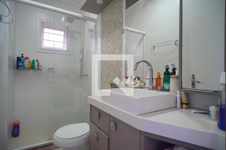 Casa de condomínio à venda com 125m², 3 quartos e 2 vagasBanheiro da Suíte