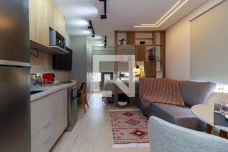 Studio de kitnet/studio para alugar com 1 quarto, 30m² em Campo Belo, São Paulo