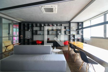 Studio para alugar com 19m², 1 quarto e sem vagaÁrea comum - Coworking