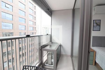 Studio para alugar com 32m², 1 quarto e 1 vagaVaranda