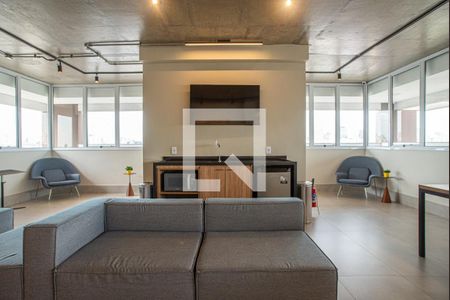 Apartamento à venda com 45m², 1 quarto e sem vagaÁrea comum - Salão de festas