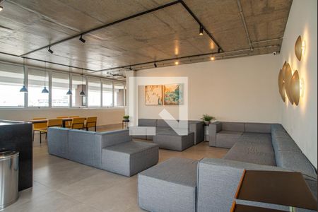 Apartamento à venda com 45m², 1 quarto e sem vagaÁrea comum - Salão de festas