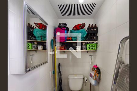 Apartamento à venda com 91m², 3 quartos e 2 vagasBanheiro de serviço