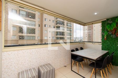Varanda gourmet de apartamento à venda com 3 quartos, 81m² em Jardim Zaira, Guarulhos