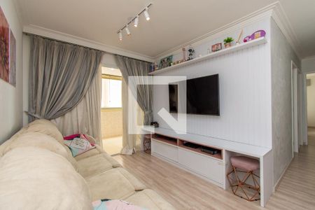 Sala de apartamento à venda com 3 quartos, 81m² em Jardim Zaira, Guarulhos