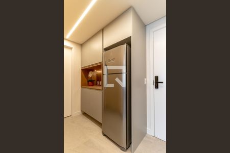 Studio à venda com 31m², 1 quarto e sem vagaCozinha