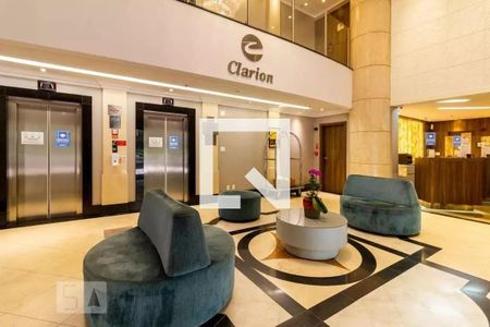 Apartamento para alugar com 32m², 1 quarto e sem vaga Apartamento para alugar com 32m², 1 quarto e sem vagaHall social