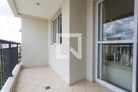 Varanda da Sala de apartamento à venda com 2 quartos, 69m² em Vila Andrade, São Paulo