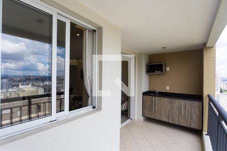 Varanda da Sala de apartamento à venda com 2 quartos, 69m² em Vila Andrade, São Paulo