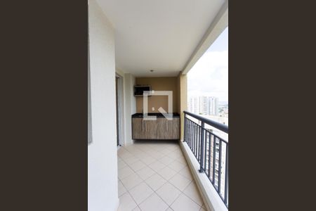 Varanda da Sala de apartamento à venda com 2 quartos, 69m² em Vila Andrade, São Paulo