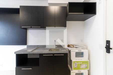 Studio para alugar com 21m², 1 quarto e sem vaga Studio para alugar com 21m², 1 quarto e sem vagaCozinha