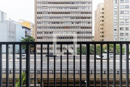 Studio para alugar com 21m², 1 quarto e sem vaga Studio para alugar com 21m², 1 quarto e sem vagaVaranda