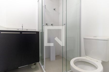 Studio para alugar com 21m², 1 quarto e sem vaga Studio para alugar com 21m², 1 quarto e sem vagaBanheiro