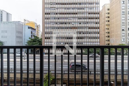 Studio para alugar com 21m², 1 quarto e sem vaga Studio para alugar com 21m², 1 quarto e sem vagaVaranda